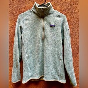 Patagonia Better Sweater 1/4-Zip — Light Blue